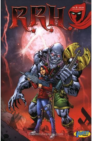 R.R.H. 2 published by 1First with cover art by Andres Esparza