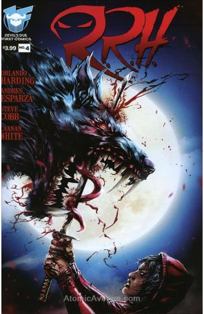 R.R.H. 4 published by Devil's Due with cover art by Canaan White