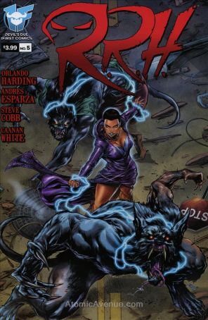 R.R.H. 5 published by Devil's Due with cover art by Canaan White