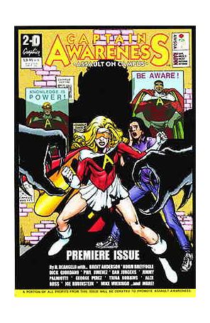 Captain Awareness: Assault on Campus 1 published by 2-D Graphics