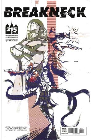 Breakneck 1 published by 215 Ink with cover art by James Boulton