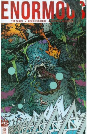 Enormous (2nd Series) 5B published by 215 Ink with cover art by Andrew Huerta