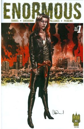 Enormous (2nd Series) 7B published by 215 Ink with cover art by Charlie Adlard