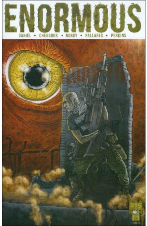 Enormous (2nd Series) 8B published by 215 Ink with cover art by Valentin Ramon