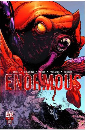 Enormous (2nd Series) 9B published by 215 Ink with cover art by Adam Gorham