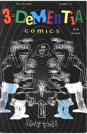 The 3-D Zone 15 published by 3-D Zone with cover art by Harvey Kurtzman