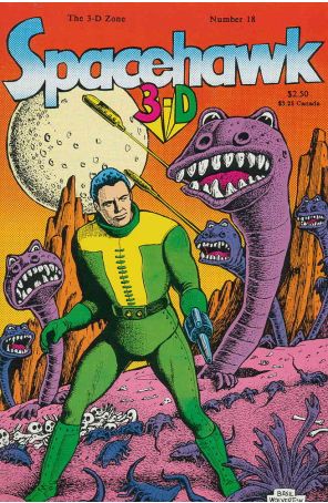 The 3-D Zone 18 published by 3-D Zone with cover art by Basil Wolverton