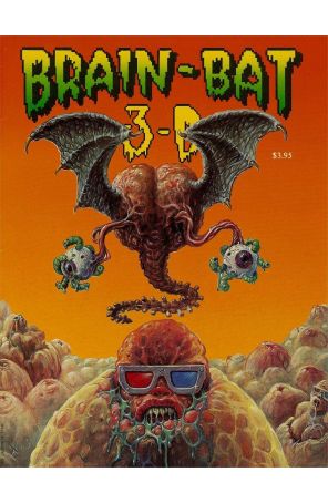 Brain Bat 3-D 1 (with glasses) published by 3-D Zone