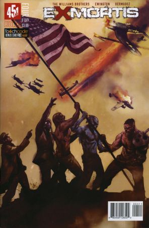 Exmortis 4 published by 451 Media Group with cover art by Raymund Bermudez