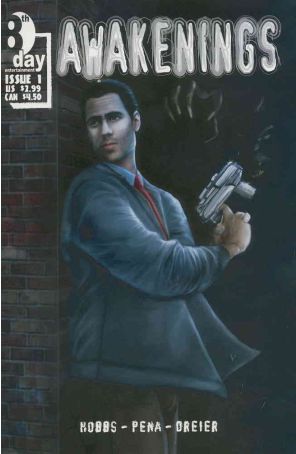 Awakenings 1 published by 8th Day Entertainment with cover art by David Moran