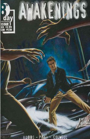 Awakenings 3 published by 8th Day Entertainment with cover art by Mitchell Breitweiser