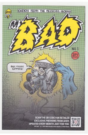 Ahoy Comics Promo Card: My Bad: Escape From Peculiar Island #1 / BABS
