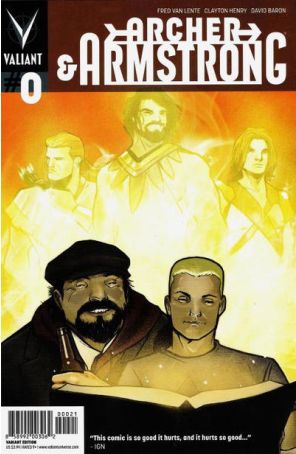 Archer and Armstrong (2nd Series) #0A VF ; Valiant comic book