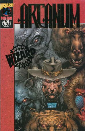 Arcanum #1/2 (� half) GOLD VF ; Image comic book
