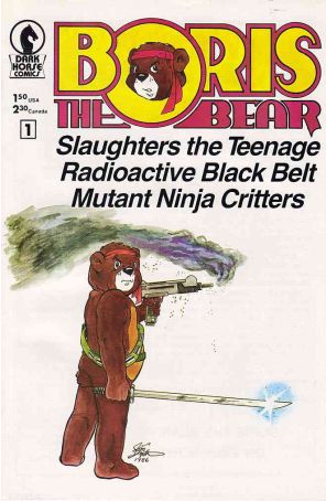 Boris the Bear #1 (2nd) published by Dark Horse with cover art by James Dean Smith