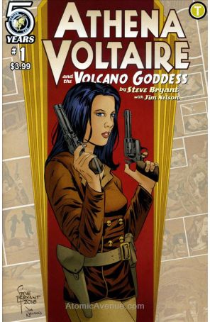 Athena Voltaire and the Volcano Goddess #1A VF ; Action Lab comic book
