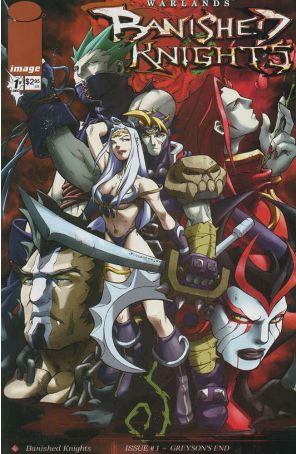 Banished Knights #1A VF ; Image comic book
