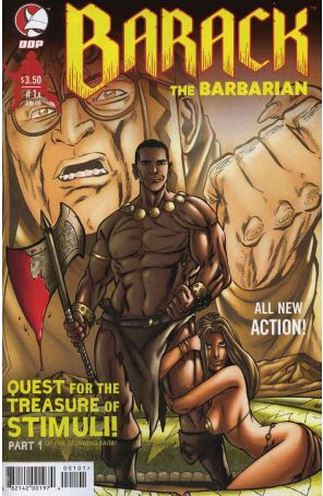 Barack the Barbarian Volume #1: Quest for the Treasure of Stimuli #1A VF ; Devil's Due comic book