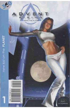 Advent Rising: Rock the Planet #1A VF; Majesco | Greg Horn Variant 360 JAM - we