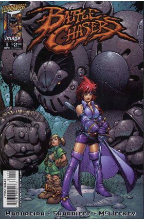 Battle Chasers #1A VF ; Image comic book
