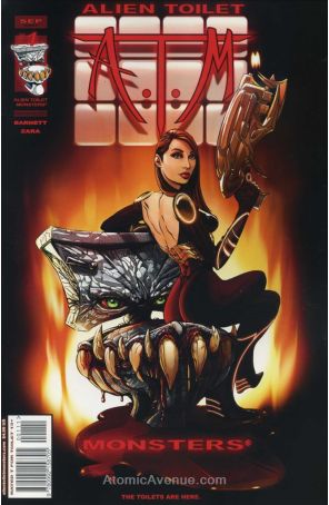 Alien Toilet Monsters #1A VF ; Omnimorphic comic book