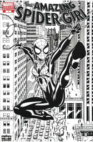 Amazing Spider-Girl #1A VF/NM; Marvel | B&W Variant - we combine shipping