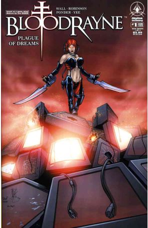 Bloodrayne: Plague of Dreams #1B VF/NM; Digital Webbing | we combine shipping