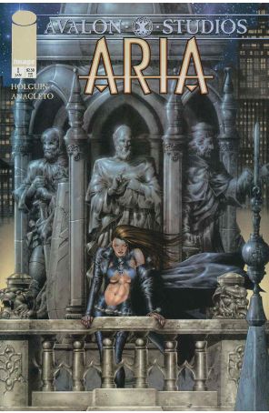 Aria #1B VF ; Image comic book
