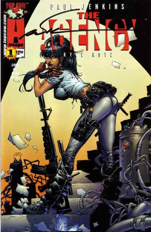 Agency, The #1C VF ; Image comic book