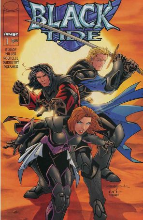 Black Tide #1C VF ; Image comic book