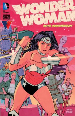 Wonder Woman 80th Anniversary 100-Page Super Spectacular #1H VF ; DC comic book