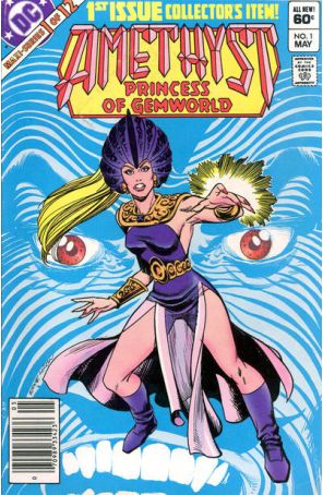 Amethyst, Princess of Gemworld #1 (Newsstand) VF ; DC comic book