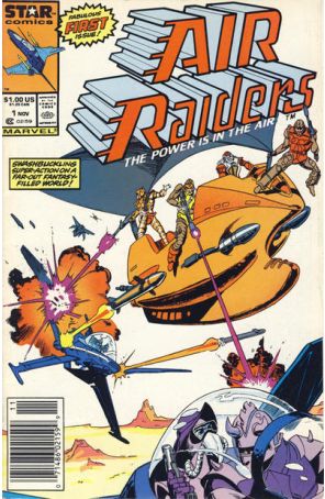 Air Raiders #1 (Newsstand) FN; Marvel | Star - we combine shipping