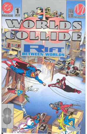 Worlds Collide #1 Platinum Variant VF; DC | we combine shipping