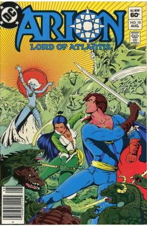 Arion, Lord of Atlantis #10 (Newsstand) VG; DC | low grade comic - we combine sh