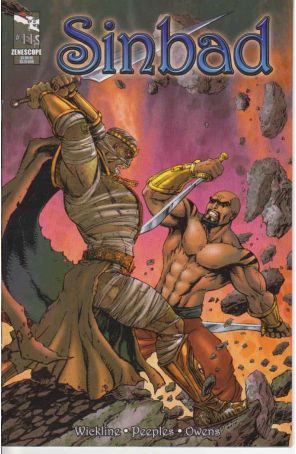 1001 Arabian Nights: The Adventures of Sinbad #11B VF ; Zenescope comic book