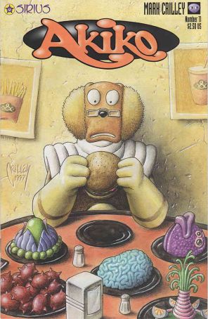 Akiko #11 VF ; Sirius comic book