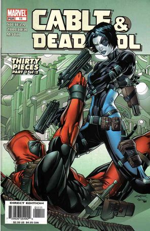 Cable/Deadpool #11 published by Marvel with cover art by Patrick Zircher