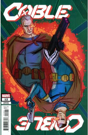 Cable (4th Series) #12A published by Marvel with cover art by Ernanda Souza
