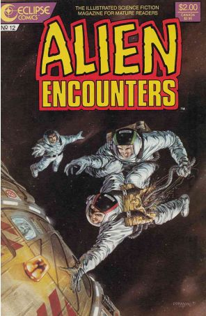 Alien Encounters (Eclipse) #12 VF ; Eclipse comic book