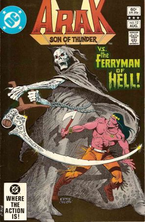 Arak Son of Thunder #12 VF ; DC comic book