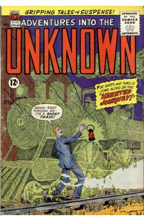 Adventures into the Unknown #132 FN; ACG | we combine shipping