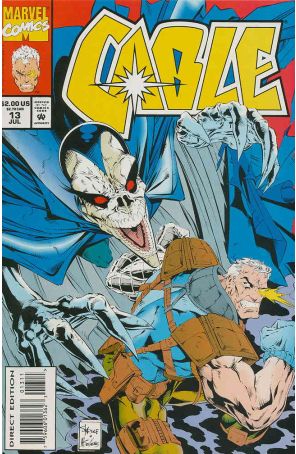 Cable #13 published by Marvel with cover art by Steve Skroce