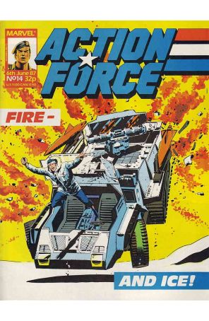 Action Force (Marvel UK) #14 FN; Marvel UK | G.I. Joe - we combine shipping