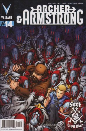 Archer and Armstrong (2nd Series) #14 VF ; Valiant comic book