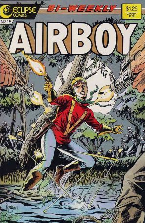 Airboy #15 VF ; Eclipse comic book
