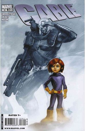 Cable (2nd Series) #16 published by Marvel with cover art by Dave Wilkins