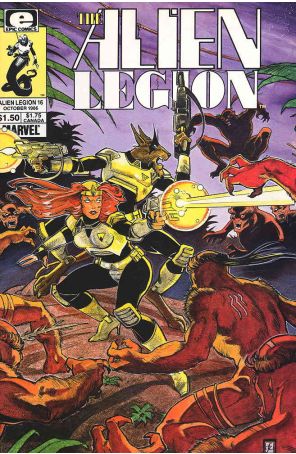 Alien Legion (Vol. 1) #16 VF ; Epic comic book