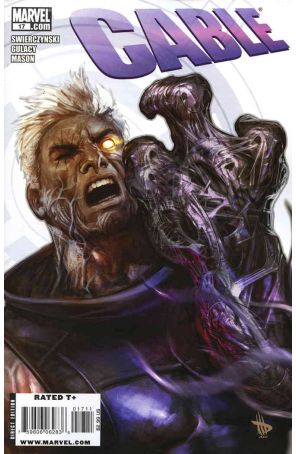 Cable (2nd Series) #17 published by Marvel with cover art by Dave Wilkins