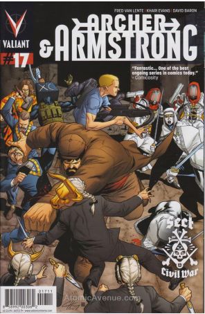 Archer and Armstrong (2nd Series) #17 VF ; Valiant comic book